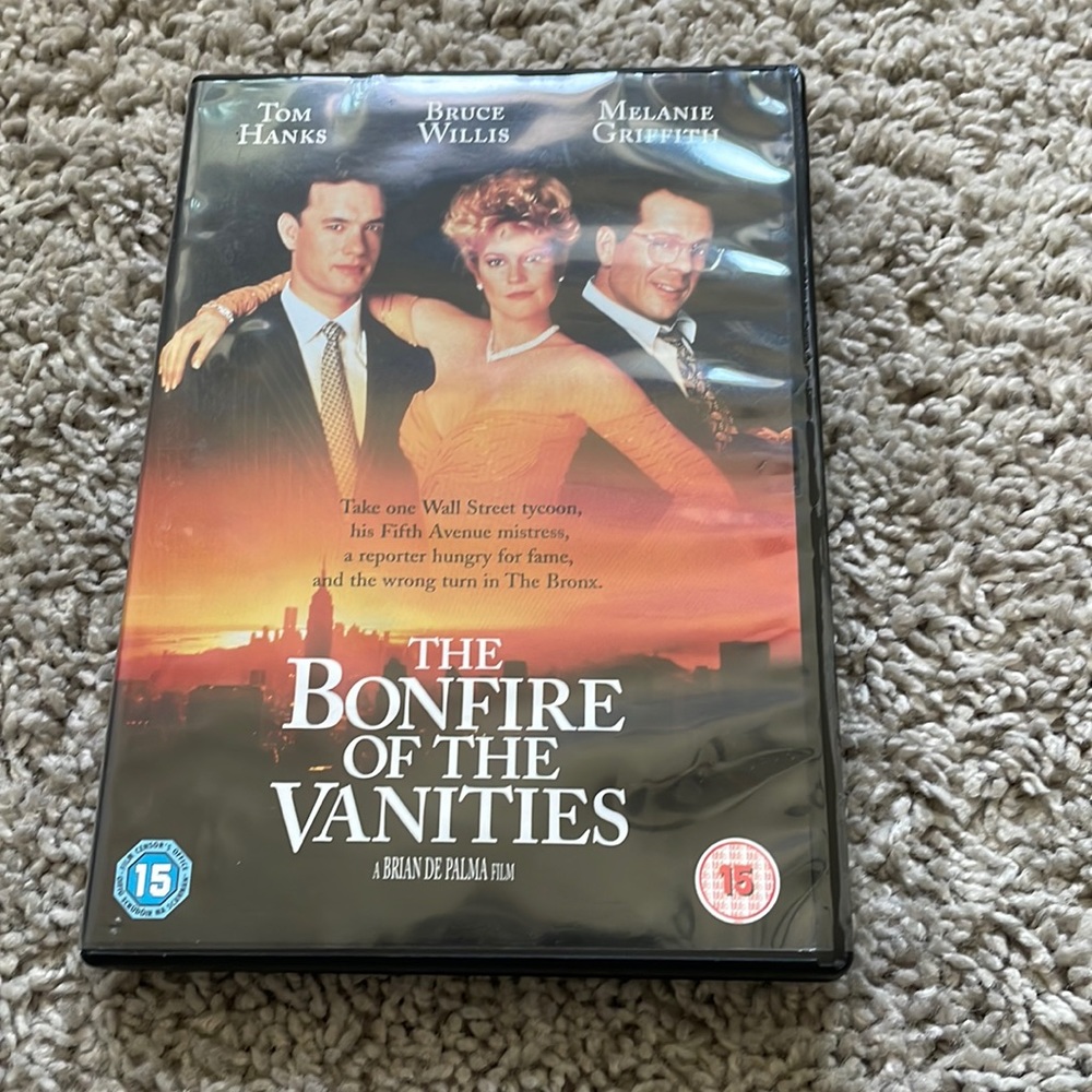 Bonfire of the Vanities DVD